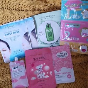 Lot of face masks